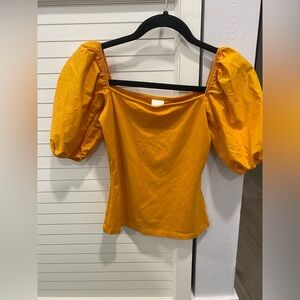 Top H&M mustard